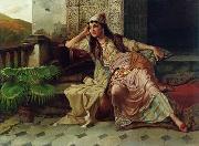 unknow artist Arab or Arabic people and life. Orientalism oil paintings 614 Spain oil painting artist